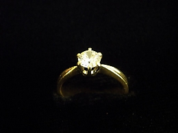 Златен дамски пръстен, 2.91гр. ,Бургас