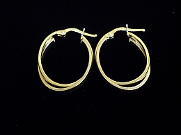 Златни обеци, 2.17гр. ,Бургас