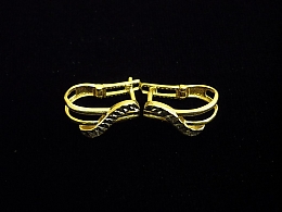 Златни обеци, 2.23гр. ,Бургас