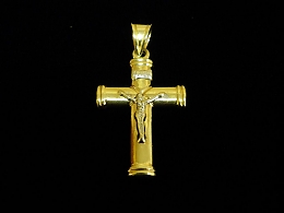 Златен кръст, 1.55гр. ,Бургас