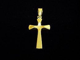 Златен кръст, 1.69гр. ,Бургас