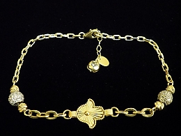 Златна синджирна гривна, 5.25гр. ,Бургас