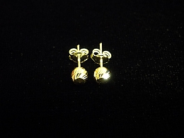 Златни обеци, 0.91гр. ,Несебър