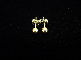 Златни обеци, 0.86гр. ,Несебър