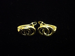 Златни обеци, 1.53гр. ,Поморие