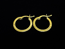 Златни обеци, 1.39гр. ,Бургас