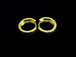 Златни обеци, 1.83гр. ,Несебър