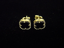 Златни обеци, 2.85гр. ,Бургас