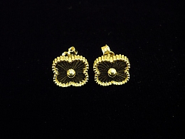 Златни обеци, 2.02гр. ,Бургас