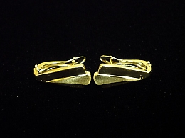 Златни обеци, 1.79гр. ,Бургас