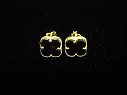 Златни обеци, 2.53гр. ,Бургас