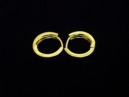 Златни обеци, 1.2гр. ,Бургас