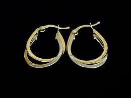 Златни обеци, 2.5гр. ,Бургас