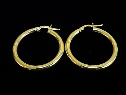 Златни обеци, 2.63гр. ,Бургас