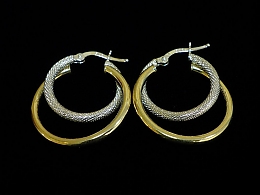 Златни обеци, 2.73гр. ,Бургас