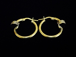 Златни обеци, 2.57гр. ,Бургас