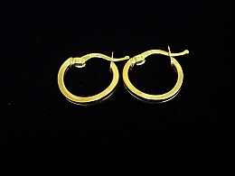 Златни обеци, 1.65гр. ,Бургас