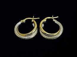 Златни обеци, 2.06гр. ,Бургас