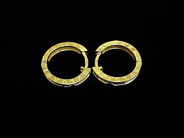 Златни обеци, 3.3гр. ,Поморие