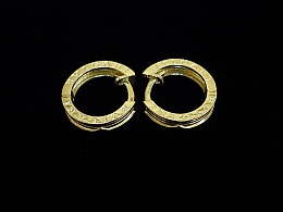 Златни обеци, 3.78гр. ,Бургас