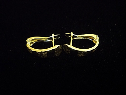 Златни обеци, 1.47гр. ,Бургас