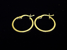 Златни обеци, 1.76гр. ,Бургас