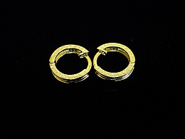 Златни обеци, 1.83гр. ,Бургас