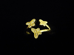 Златен дамски пръстен, 2.16гр. ,Бургас