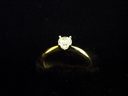 Златен дамски пръстен, 1.49гр. ,Бургас