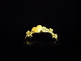 Златен дамски пръстен, 1.61гр. ,Бургас