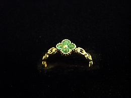 Златен дамски пръстен, 1.28гр. ,Бургас