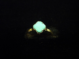 Златен дамски пръстен, 1.07гр. ,Бургас