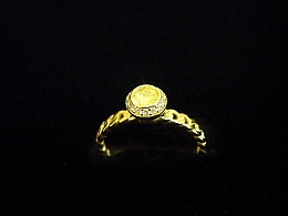 Златен дамски пръстен, 2.47гр. ,Бургас