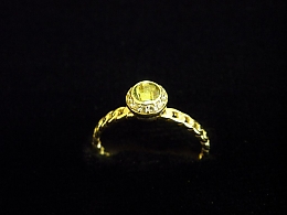 Златен дамски пръстен, 2.25гр. ,Бургас