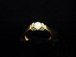 Златен дамски пръстен, 1.53гр. ,Бургас