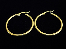 Златни обеци, 2.45гр. ,Бургас