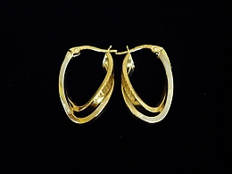 Златни обеци, 2.28гр. ,Бургас