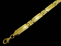 Златна синджирна гривна, 6.45гр. ,Бургас