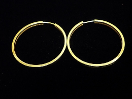 Златни обеци, 1.86гр. ,Бургас