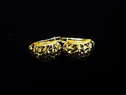 Златни обеци, 1.74гр. ,Бургас