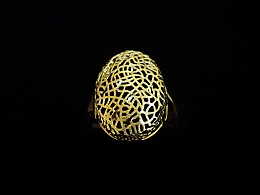 Златен дамски пръстен, 2.3гр. ,Бургас