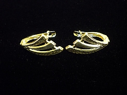 Златни обеци, 1.59гр. ,Бургас