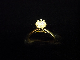 Златен дамски пръстен, 2.59гр. ,Бургас