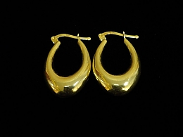 Златни обеци, 2.39гр. ,Бургас