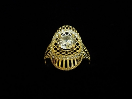 Златен дамски пръстен, 2.34гр. ,Бургас