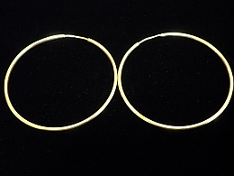 Златни обеци, 3.33гр. ,Бургас