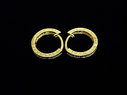 Златни обеци, 3.12гр. ,Бургас