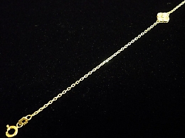 Златна синджирна гривна, 1.56гр. ,Стара Загора