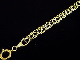 Златна синджирна гривна, 4.54гр. ,Несебър
