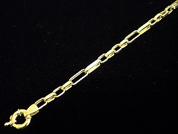 Златна синджирна гривна, 3.31гр. ,Айтос